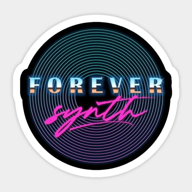 Forever Synth logo Sticker by Forever Synth